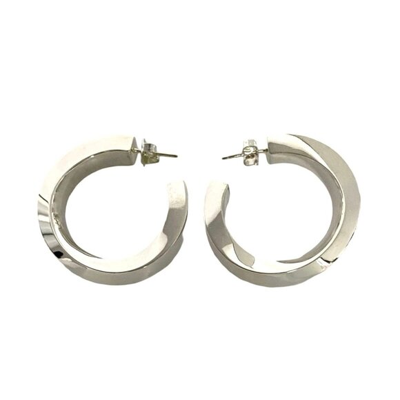 TIFFANY Silver Earrings - Picture 1 of 4